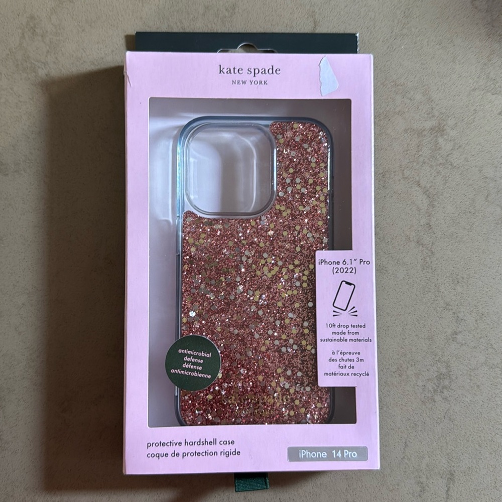 iPhone 14 Pro glitter case